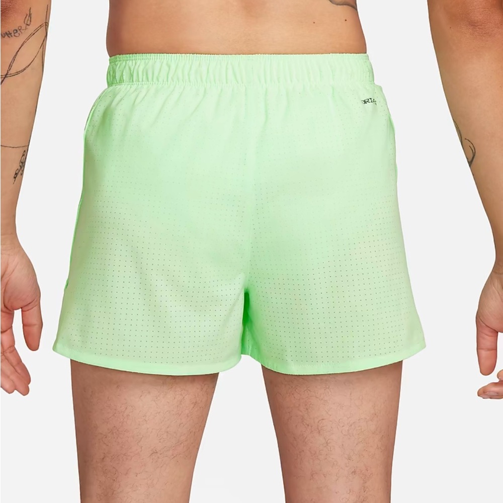 Nike Fast Mint Green Running Short - Picture 2 of 4
